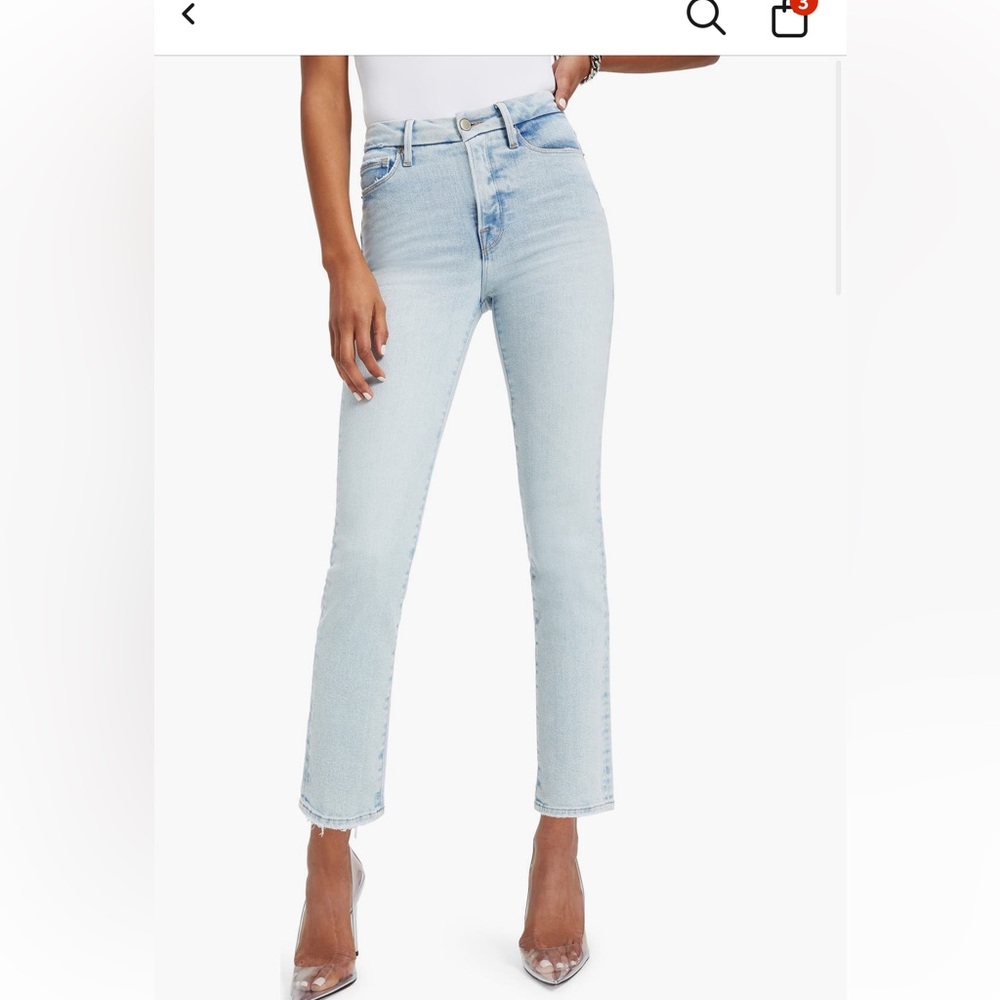 Good American High Waisted Skinny Jeans